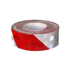 CINTA REFLECTIVA ROJO/BLANCO 2" - 3M
