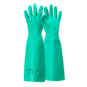 GUANTE DE NITRILO SOLVEX 18" - ANSELL  ( PAR)