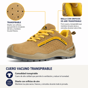 CALZADO DE SEGURIDAD L-7296 EH- SAFETOE - Imagen 4