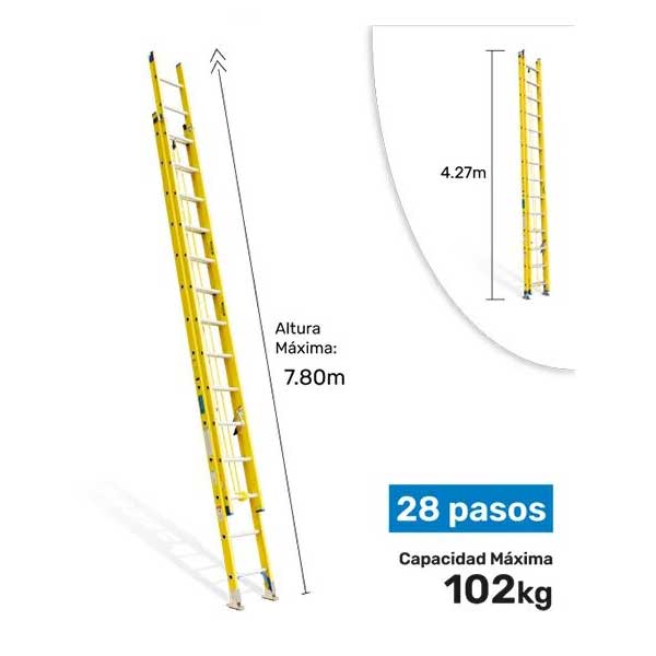 escalera-fibra-tipo-telescopica-28-pasos-7-80m-ftt102-28ii