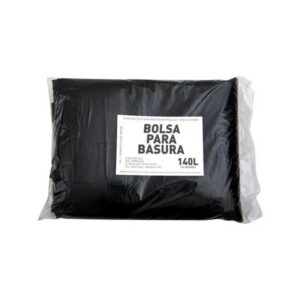 BOLSAS DE BASURA NEGRA 140 LITROS - NACIONAL