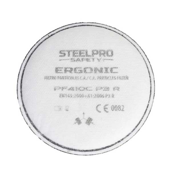 Filtro disco ERGONIC F410C P3 R protección respiratoria