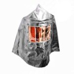 Capucha Aluminizado con Visor Dorado Panorámico REFLESPACE para protección contra calor extremo y metal fundido