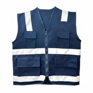 Chaleco de seguridad XC100 Xecure con cintas reflectivas coreanas tipo H