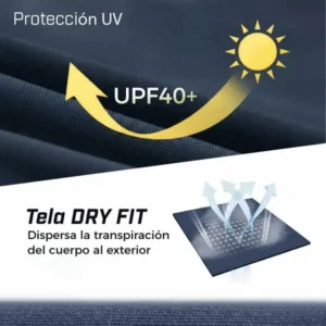 Chaleco de seguridad con protección UV UPF 40+ para uso industrial