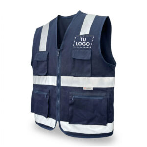 Chaleco de seguridad XC200 con espacio para logo personalizado
