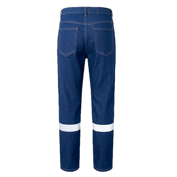 pantalón denim XJ100 con 2 bolsillo en la parte posterior