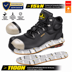 CALZADO DE SEGURIDAD M-8565- SAFETOE - Imagen 4