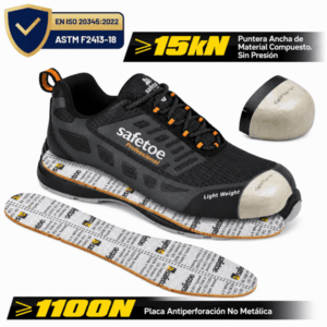 ZAPATILLA DE SEGURIDAD L-7571 SAFETOE - Imagen 5