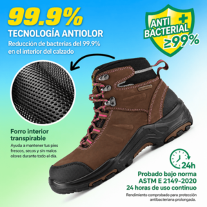 BOTA DE SEGURIDAD PARA MUJER M-8553 - SAFETOE - Imagen 6